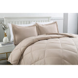 Stayclean Bacteria Inhibiting Diamond Stitch Comforter Set
