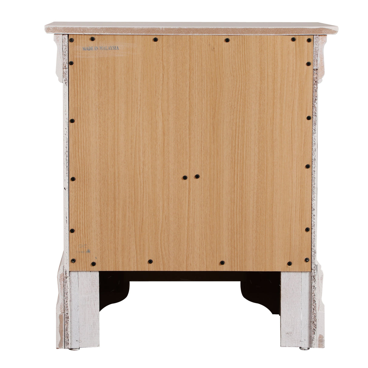 Louis Phillipe 2-drawer Wooden Nightstand