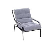 Lounge Recliner Chair, Club Chair with Metal Legs Moveable Cushion - 37"Wx27"Dx31.7"H