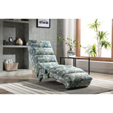 Lounger Linen Chaise Power Recline Chair Modern Massage Chair Ergonomically Chair