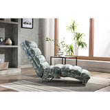 Lounger Linen Chaise Power Recline Chair Modern Massage Chair Ergonomically Chair