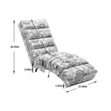 Lounger Linen Chaise Power Recline Chair Modern Massage Chair Ergonomically Chair