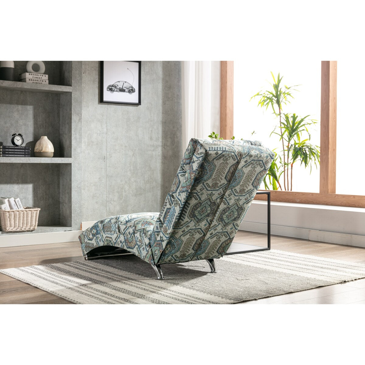 Lounger Linen Chaise Power Recline Chair Modern Massage Chair Ergonomically Chair