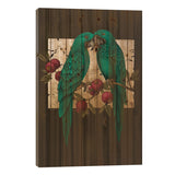 Love Print On Wood by Liene Liepiņa - Multi-Color