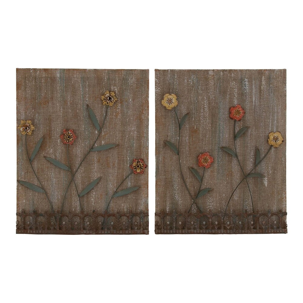 Lovely And Attractive Assorted (Set Of 2) Wall Decor