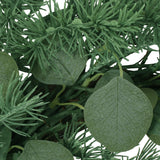Loveren 24.5" Eucalyptus and Fir Artificial Wreath by Christopher Knight Home - Green