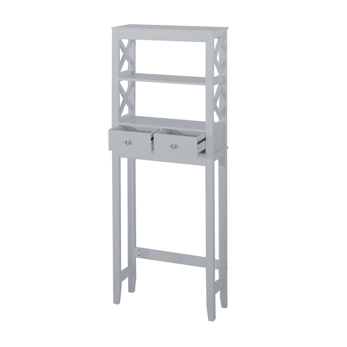 Loverin the Manufactured Wood Over-the-Toilet Storage Rack with Drawers by Christopher Knight Home
