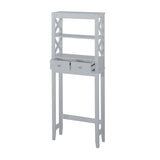 Loverin the Manufactured Wood Over-the-Toilet Storage Rack with Drawers by Christopher Knight Home