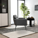 Loveseat Small Sofa Small Mini Room Bronzing Suede Couch Two-seater Armchairs