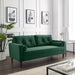 Loveseat Sofa Couch with Solid Wood Frame for Living Room