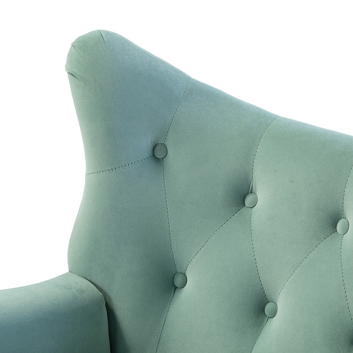 Loveseat with Tufted Wingback