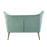 Loveseat with Tufted Wingback