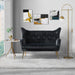 Loveseat with Tufted Wingback