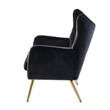 Loveseat with Tufted Wingback