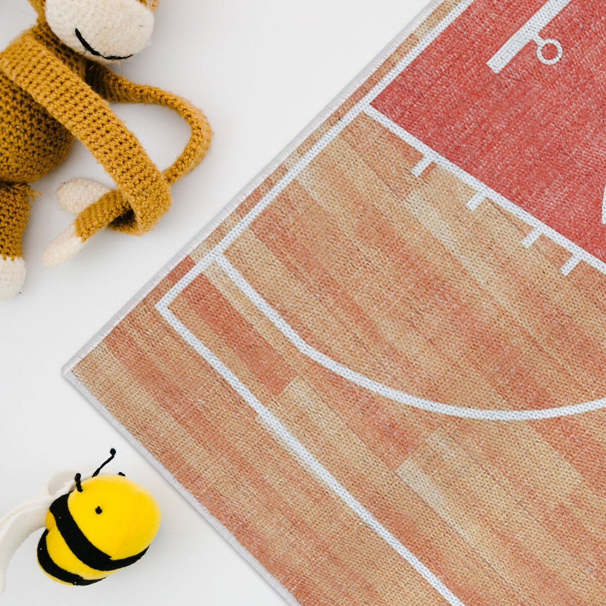 Sussexhome Low Pile Non-Slip Washable Educational Rug