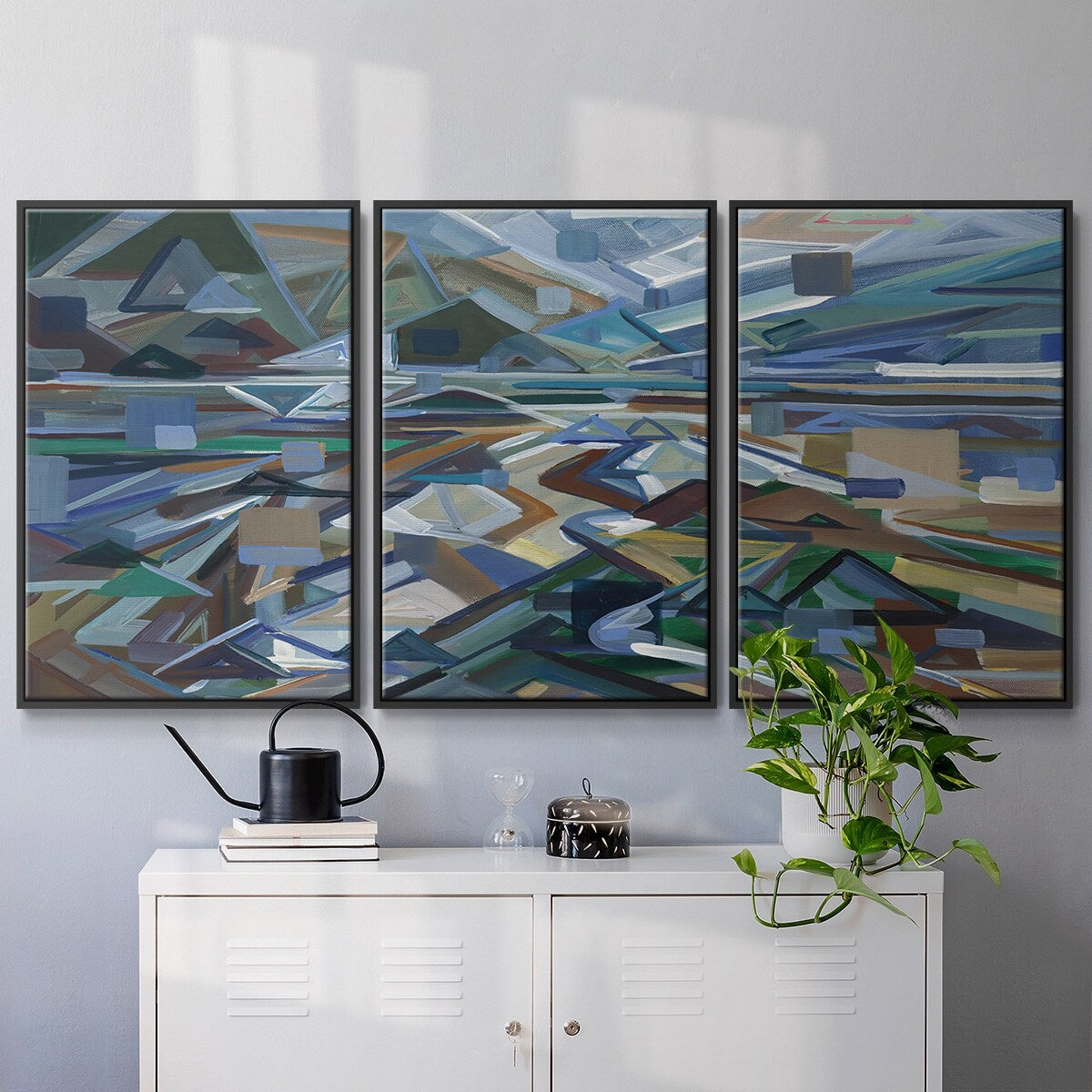 Low Tide - Multi Piece Framed Canvas