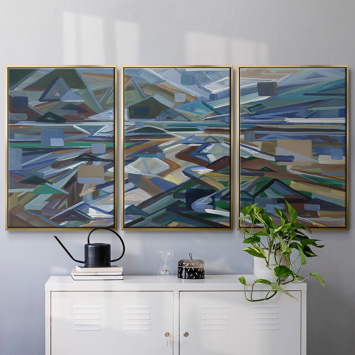 Low Tide - Multi Piece Framed Canvas