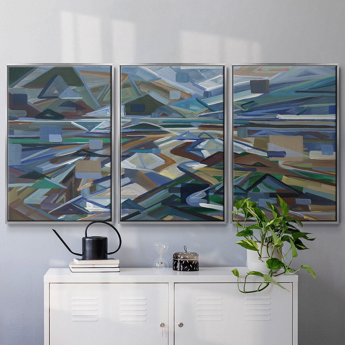 Low Tide - Multi Piece Framed Canvas