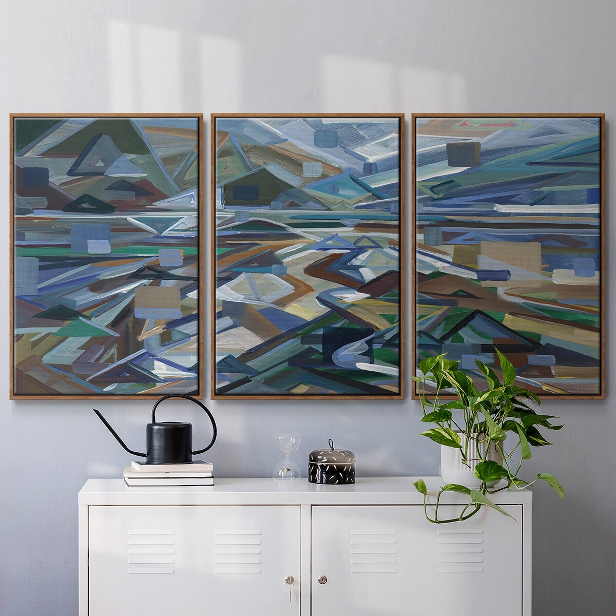 Low Tide - Multi Piece Framed Canvas