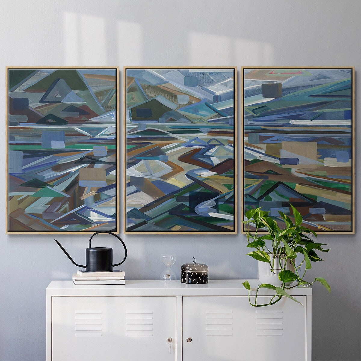 Low Tide - Multi Piece Framed Canvas