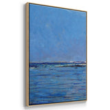 Low Tide at Pourville 02, 1882 - Multi Piece Framed Canvas