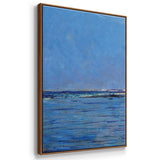 Low Tide at Pourville 02, 1882 - Multi Piece Framed Canvas