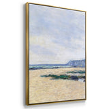 Low Tide at Varengeville, 1882 - Multi Piece Framed Canvas