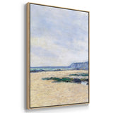 Low Tide at Varengeville, 1882 - Multi Piece Framed Canvas