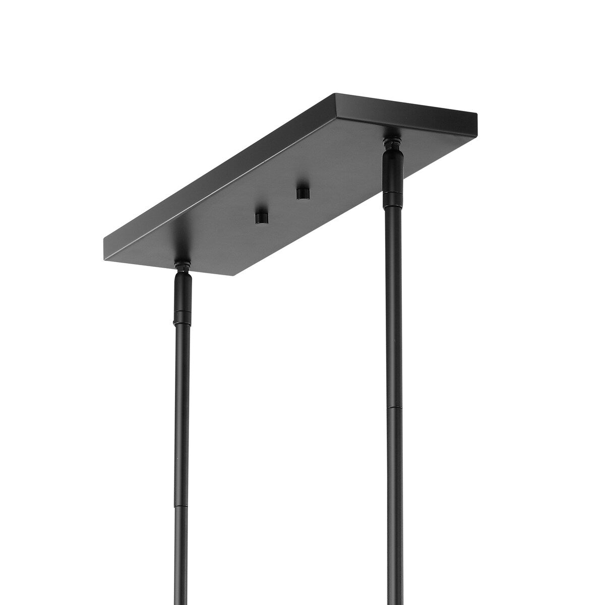 Luca Parisian 45.5" 5-Light Modern Glam Iron Globe Linear LED Pendant by JONATHAN Y