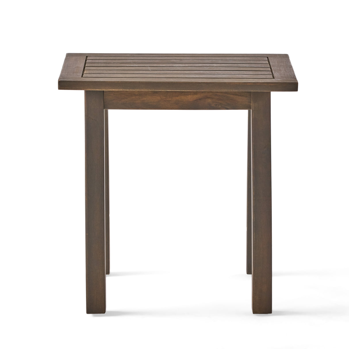 Lucca Outdoor Acacia Wood Side Table by Christopher Knight Home