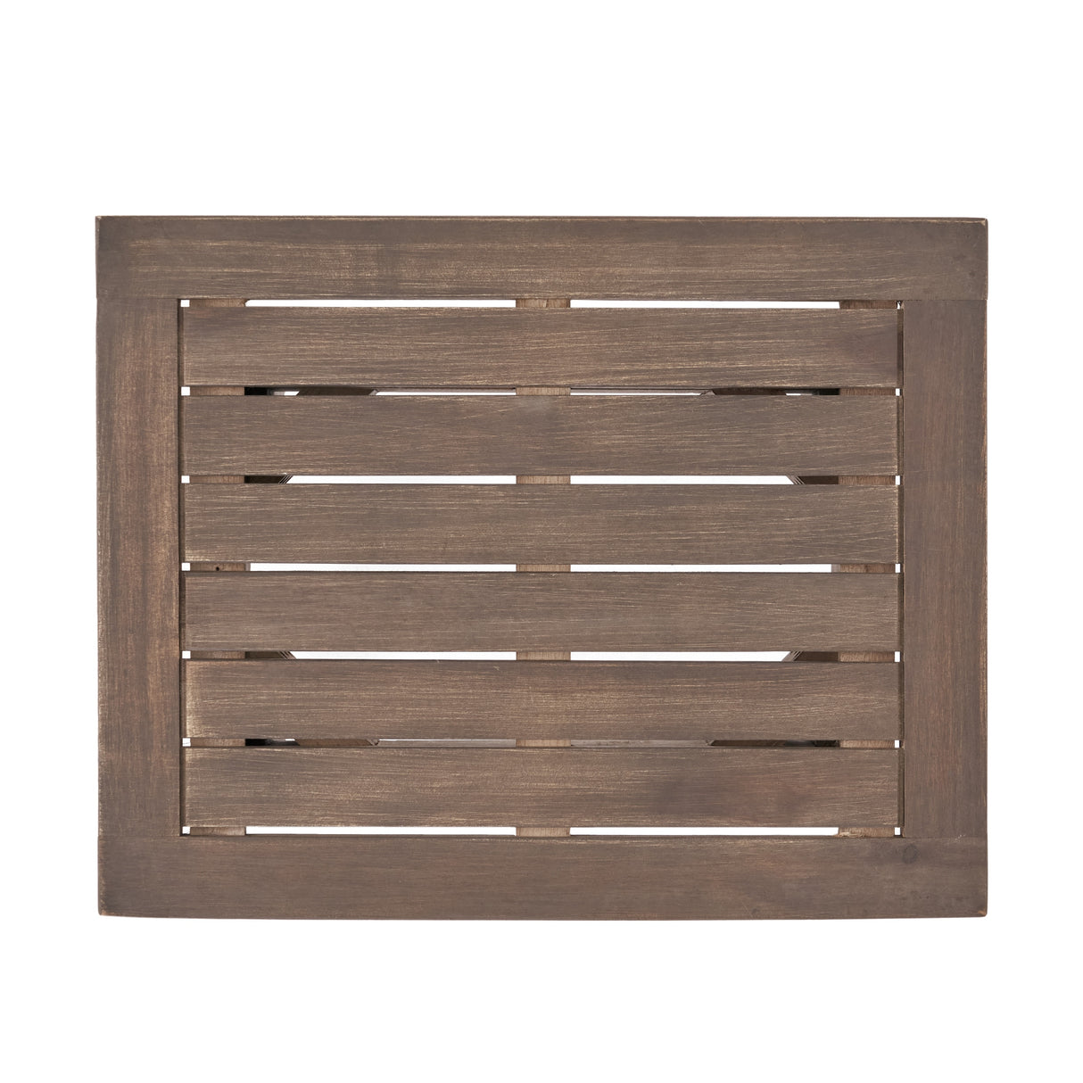 Lucca Outdoor Acacia Wood Side Table by Christopher Knight Home