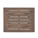 Lucca Outdoor Acacia Wood Side Table by Christopher Knight Home