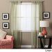 Lucerne 63-inch Sheer Curtain Panel Pair - 52 x 63 - 52 x 63