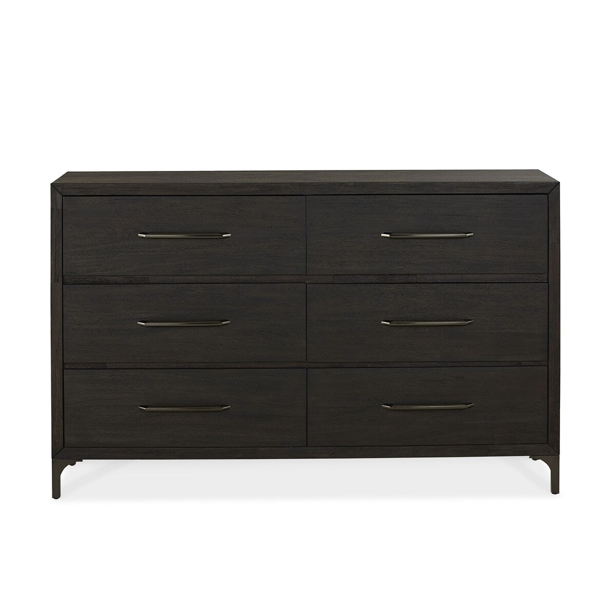 Lucerne Six-Drawer Dresser in Vintage Coffee