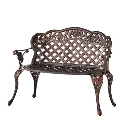 Lucia Outdoor Garden Bench by Christopher Knight Home