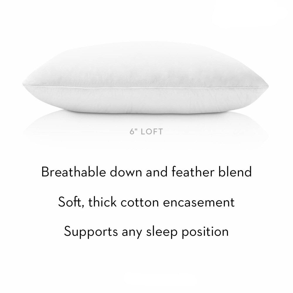 Lucid 10-inch Cal King-size Gel Memory Foam Mattress with 4 Down Blend Pillows