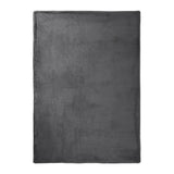 Lucky Brand Solid Synthetic Fur Rabbit 50" x 70" Throw Blanket