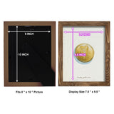 Lucky Charm IV -Framed Print w/glass-Cherry Red