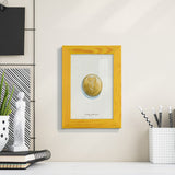 Lucky Charm IV -Framed Print w/glass-Cherry Red