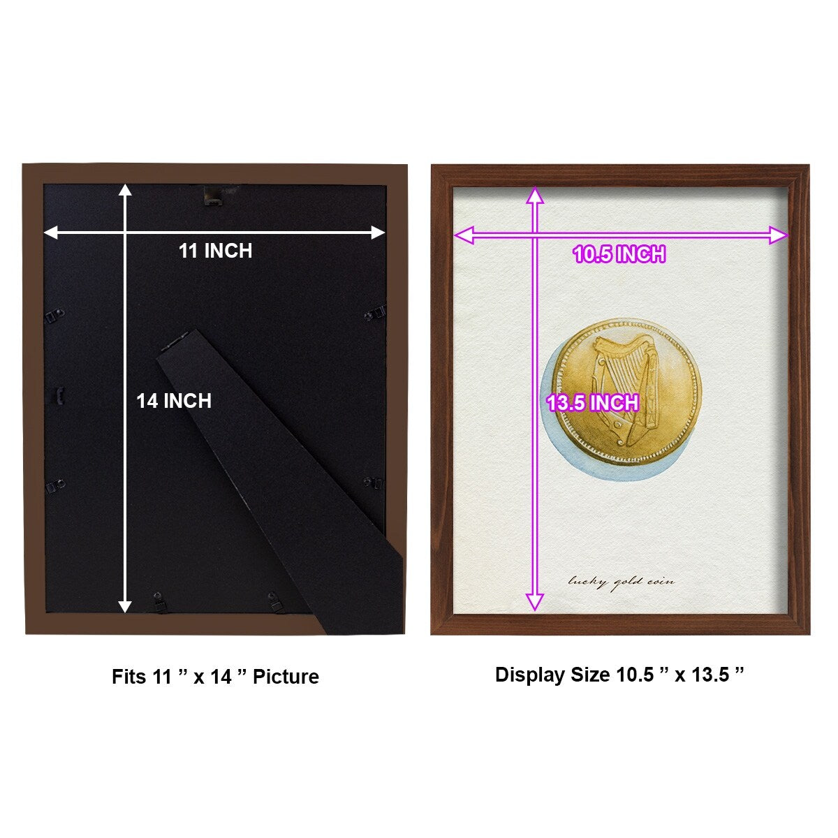 Lucky Charm IV -Framed Print w/glass-Cherry Red