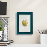 Lucky Charm IV -Framed Print w/glass-Cherry Red