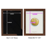 Lucky Charm IV -Framed Print w/glass-Cherry Red