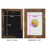 Lucky Charm IV -Framed Print w/glass-Cherry Red