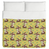 Lucky Mushrooms Duvet