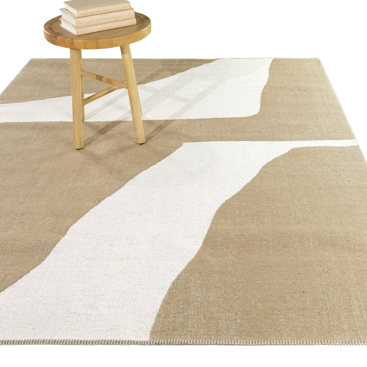 Lucretia Modern Abstract Jute Indoor/Outdoor Area Rug