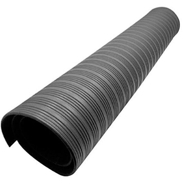 Ludlow Composites Black Roll 3-ft x 60-ft 0.375-in Anti-Fatigue Mat