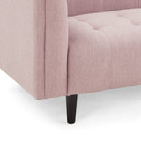Ludwig Upholstered Tufted 3-Seater Sofa by Christopher Knight Home