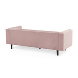 Ludwig Upholstered Tufted 3-Seater Sofa by Christopher Knight Home