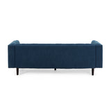 Ludwig Upholstered Tufted 3-Seater Sofa by Christopher Knight Home