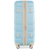 Luggage Sets New Model Expandable ABS Hardshell 3pcs Clearance Luggage Hardside Spinner Wheels Suitcase with TSA Lock